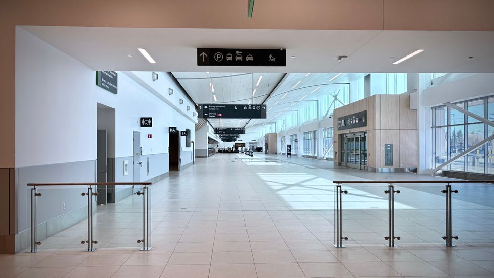 L'a\u00e9roport m\u00e9tropolitain de Montr\u00e9al.