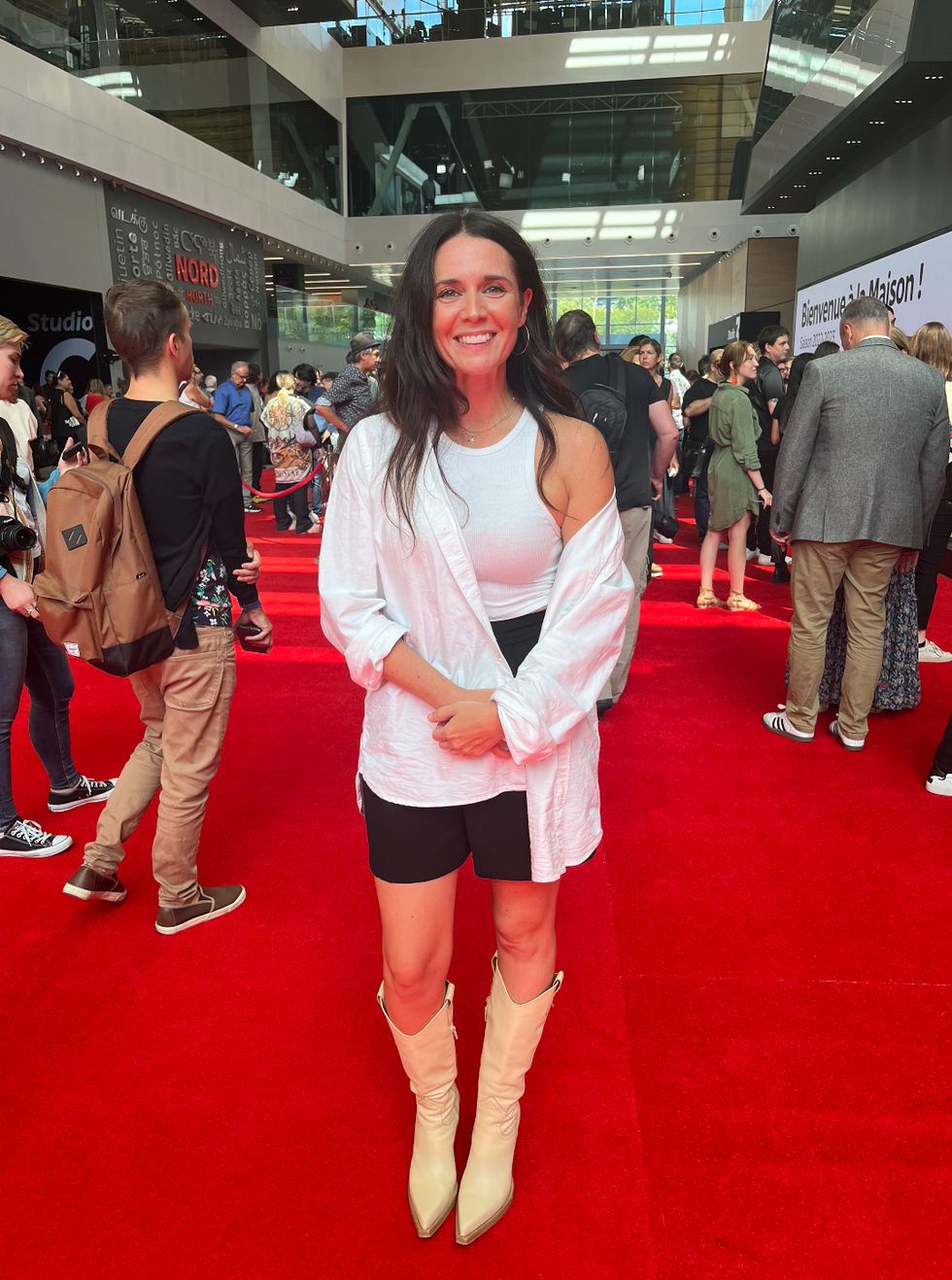 L'actrice M\u00e9lissa D\u00e9sormeaux-Poulin.