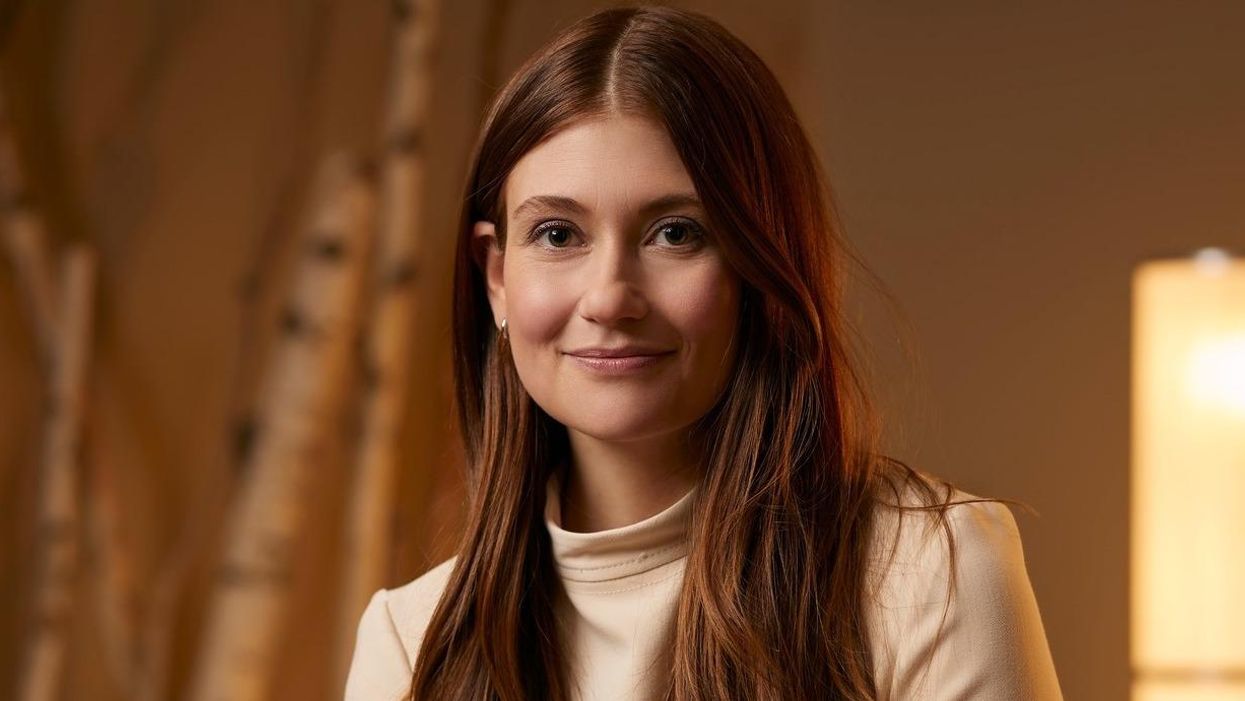 L'animatrice de L'amour est dans le pré, Katherine Levac.