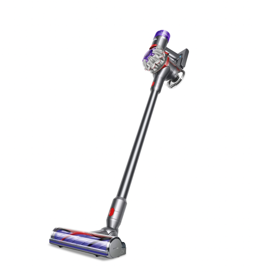 L'aspirateur-balais sans fil Dyson V8 sur le site de Canadian Tire.