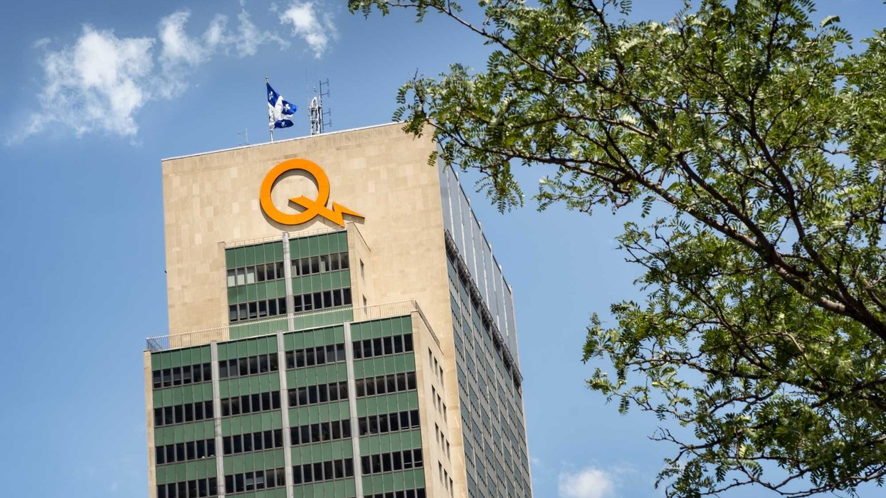 L'édifice d'Hydro-Québec, au centre-ville de Montréal.