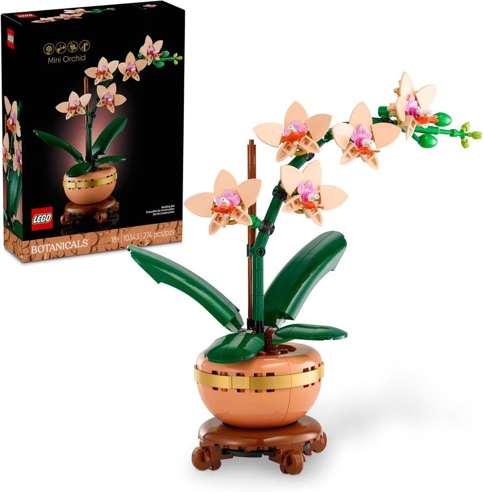 L'ensemble de construction Botanicals mini orchid\u00e9e LEGO sur Amazon Canada.