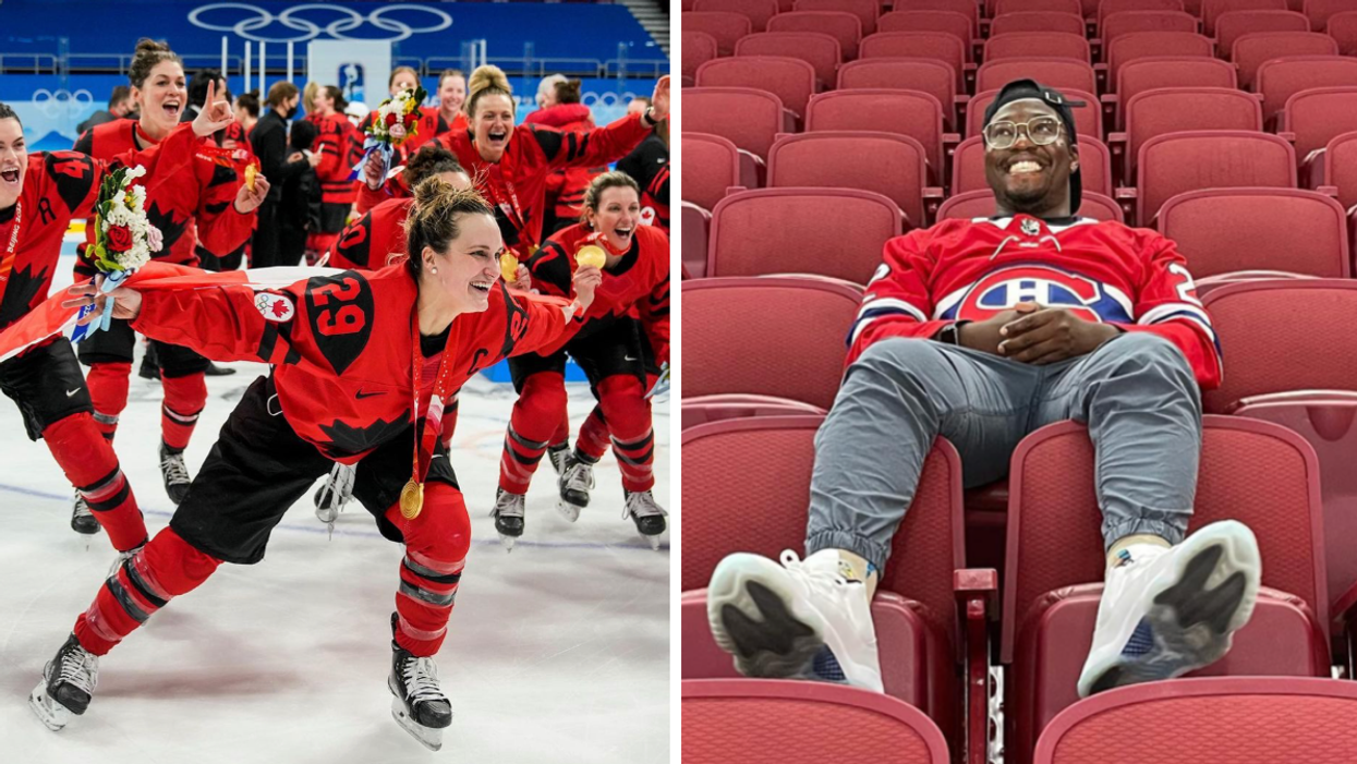 L'épique féminine de hockey de Team Canada. Kevin Raphaël.