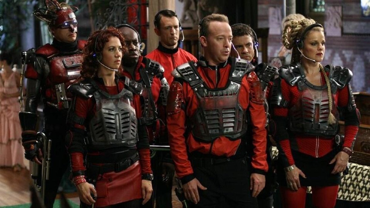 L'équipage du Romano Fafard.