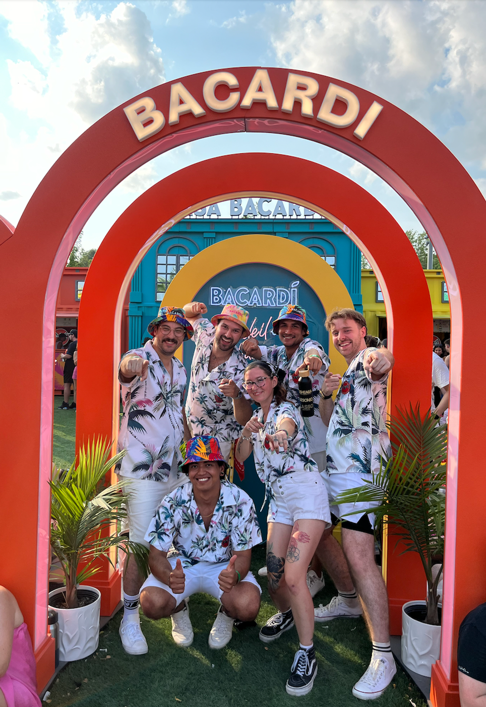 L'\u00e9quipe de Bacardi.