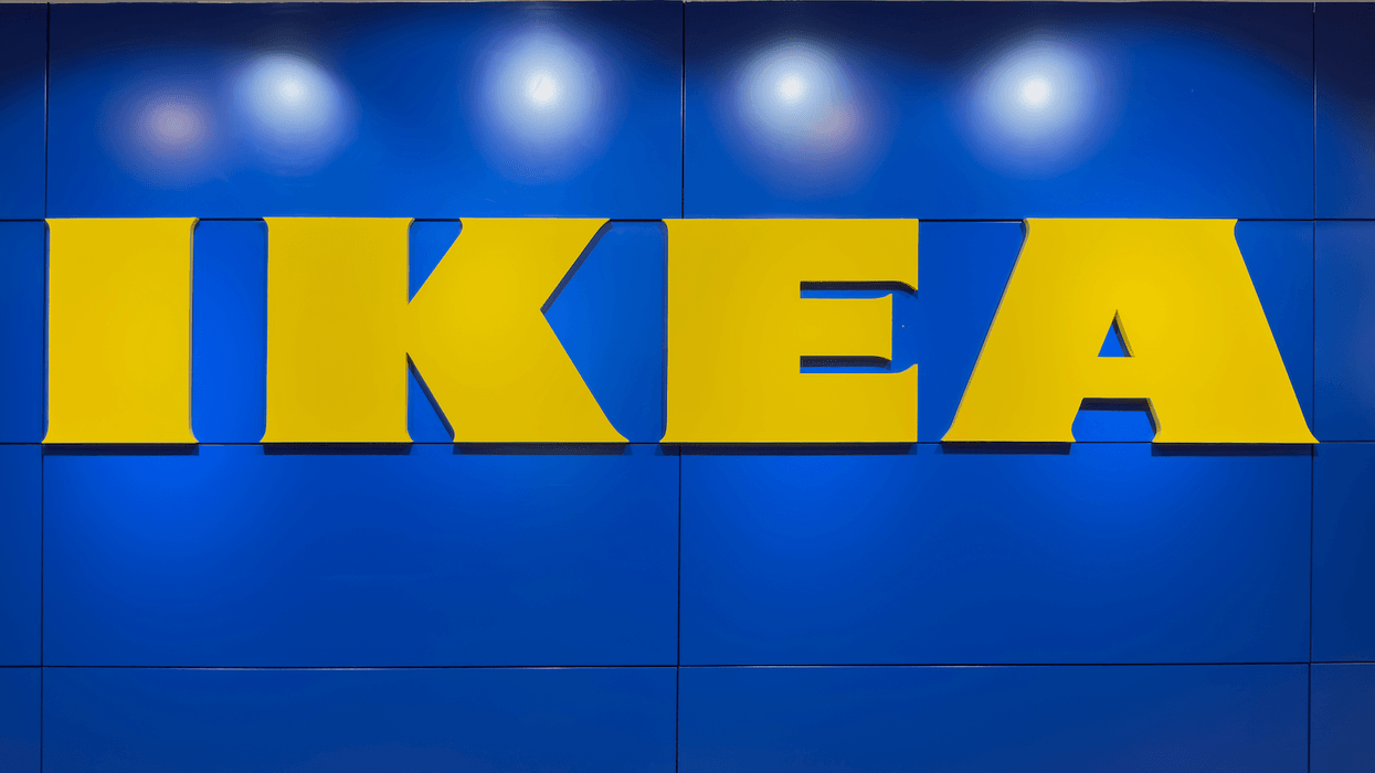 La bannière du IKEA.