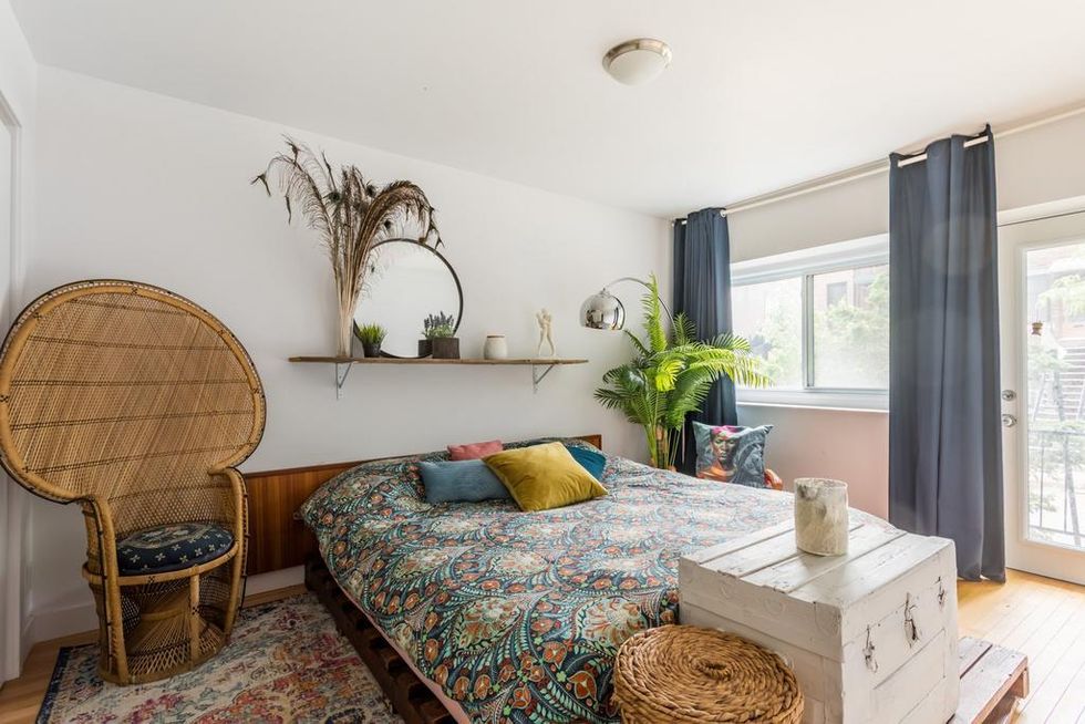 La chambre principale.