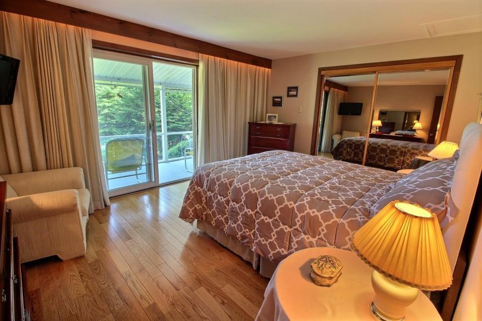 La chambre principale.