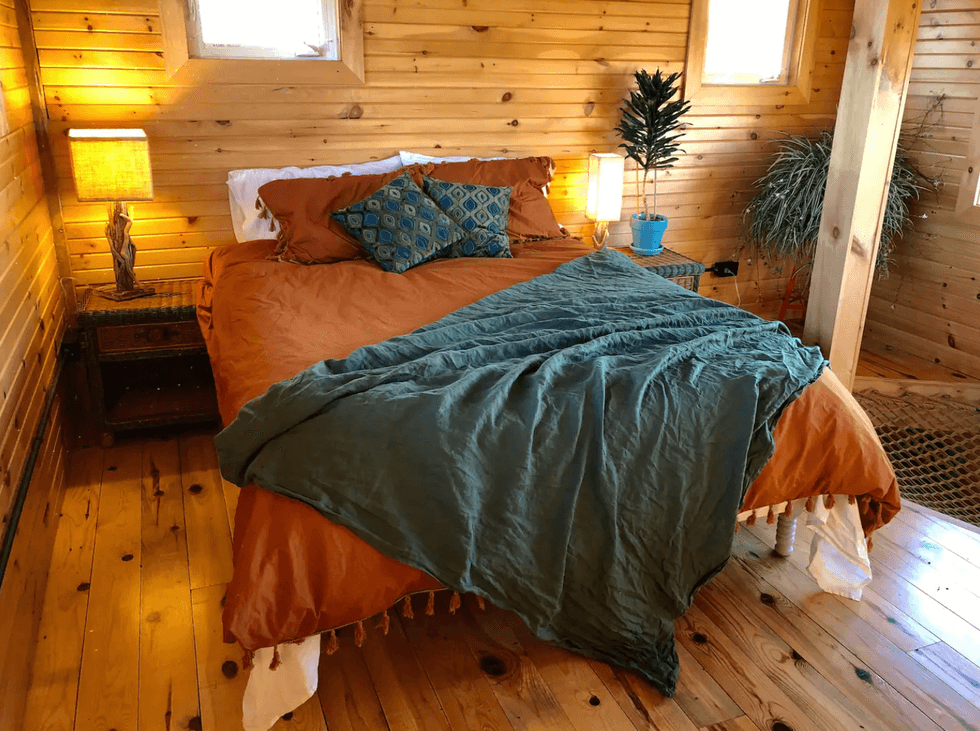 La chambre principale.