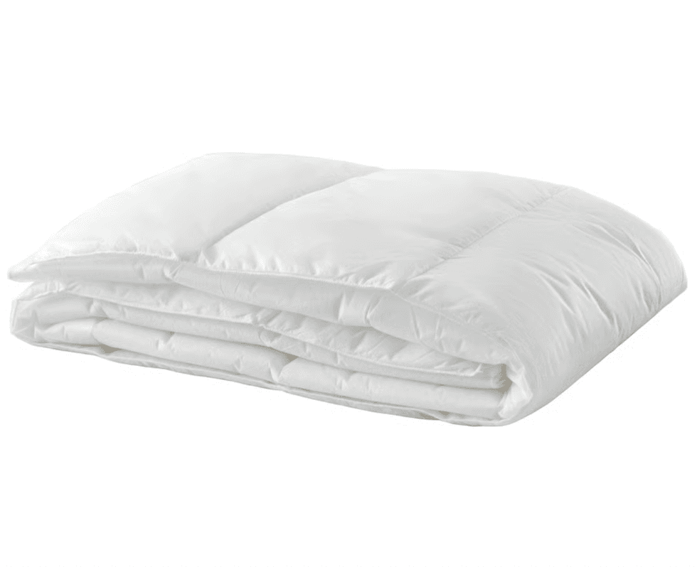La couette MYSKGR\u00c4S sur le site de IKEA.
