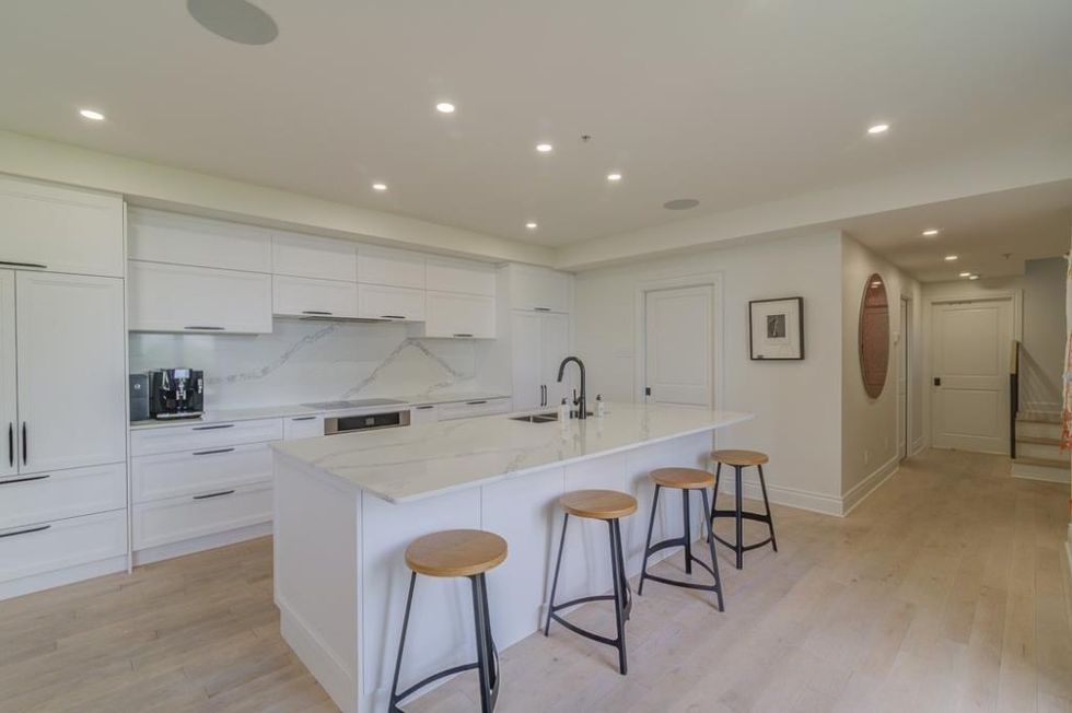 La cuisine du penthouse.