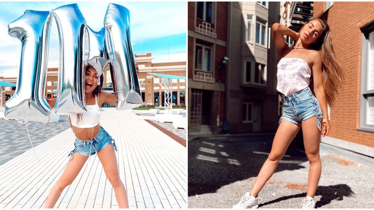 La danseuse Énola Bédard vient de dépasser le 1M d'abonnés sur TikTok