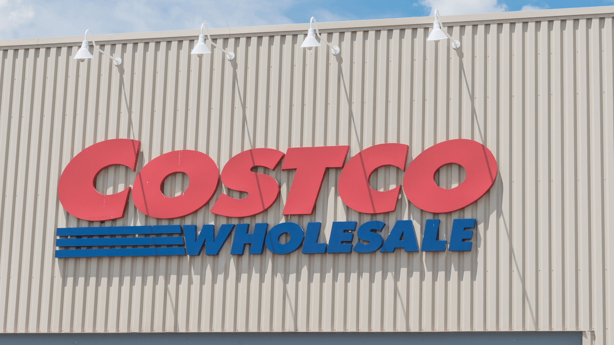 La façade d'un Costco.