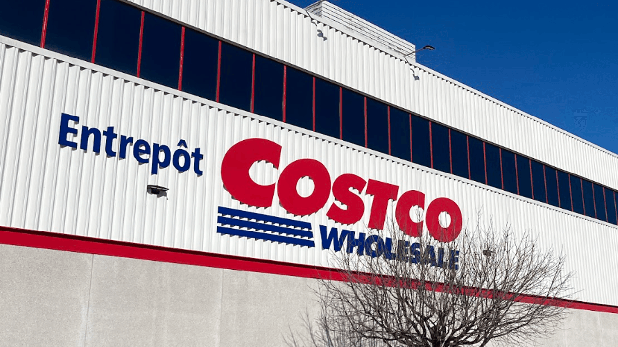 La façade d'un Costco.
