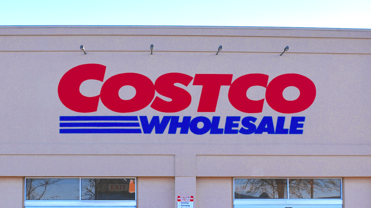 La façade d'un Costco.