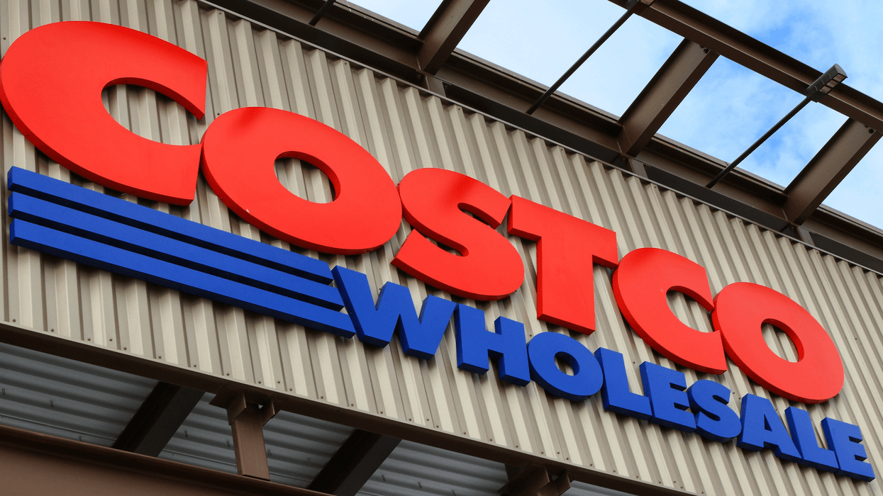 La façade d'un Costco.