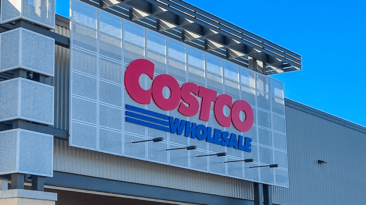 La façade d'un Costco.
