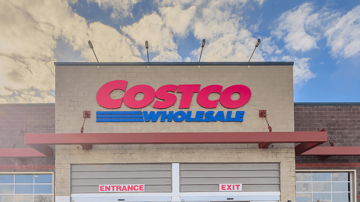 La façade d'un Costco.