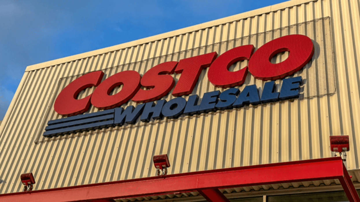 La façade d'un Costco.