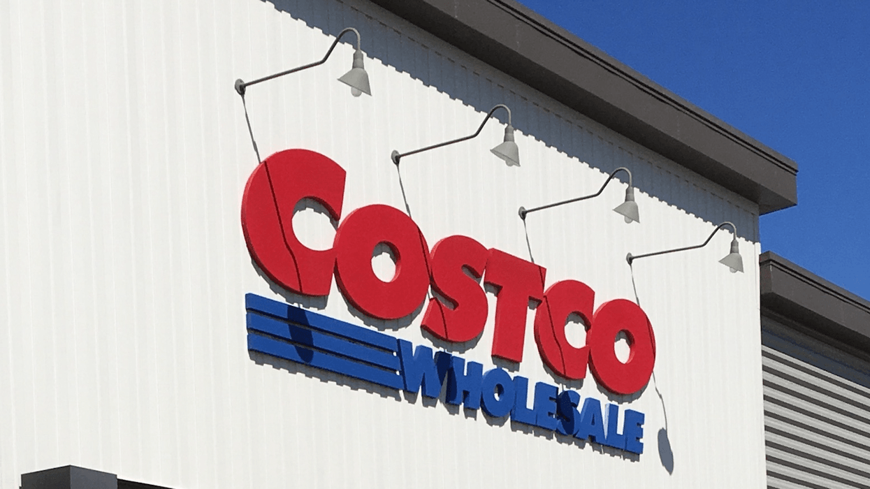 La façade d'un Costco.