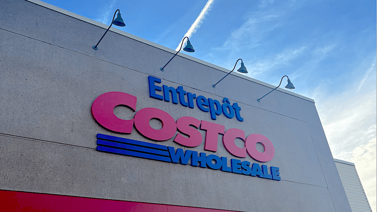 La façade d'un Costco.