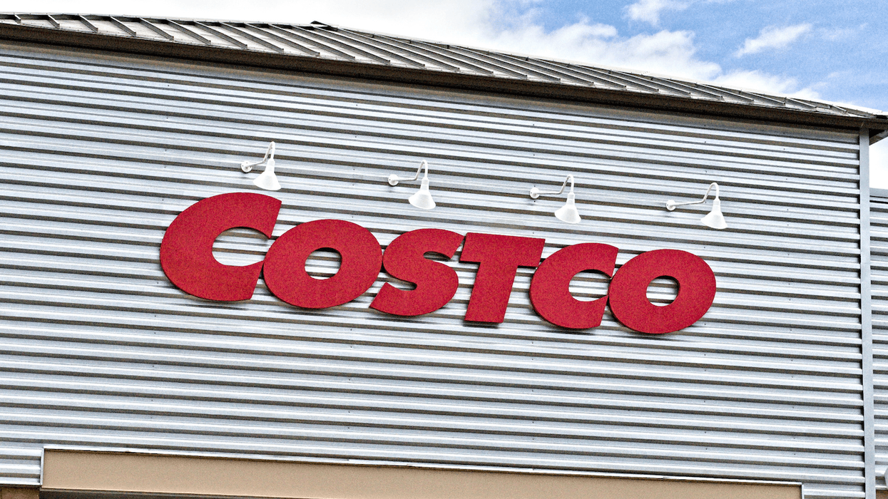 La façade d'un Costco.