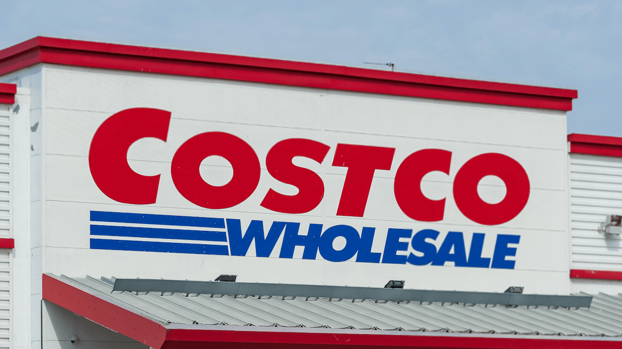 La façade d'un Costco.