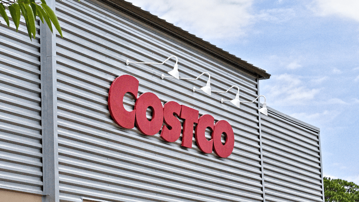 La façade d'un Costco.