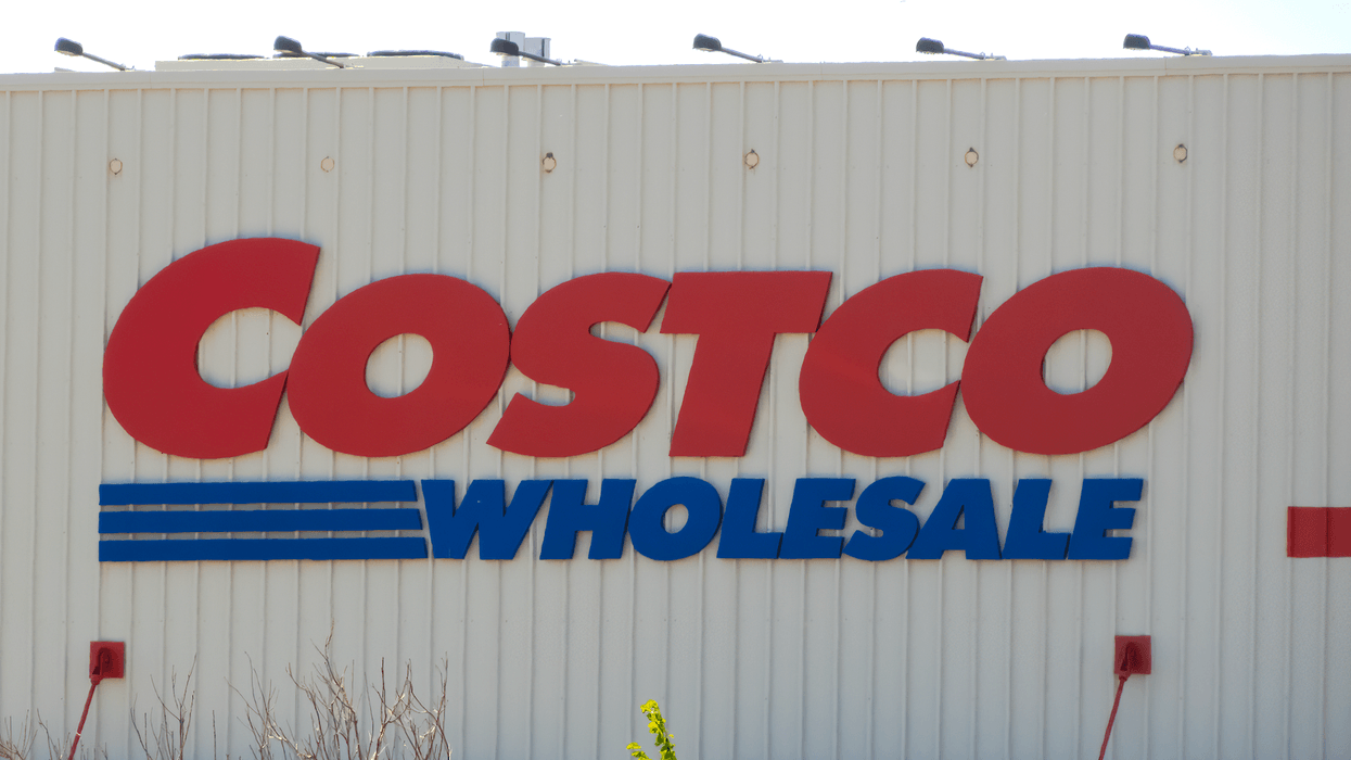 La façade d'un Costco.