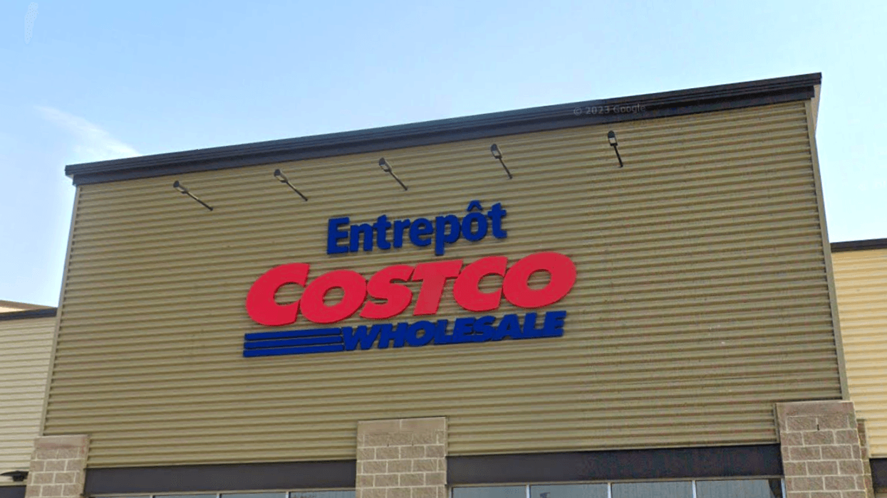 La façade d'un Costco.