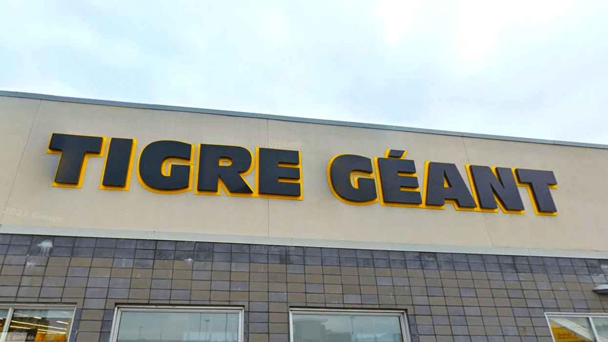 La façade d'un Tigre Géant.