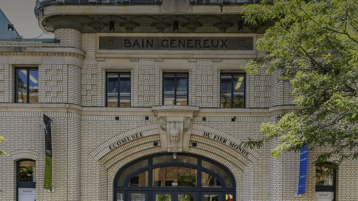 La façade de l'Écomusée du fier monde.