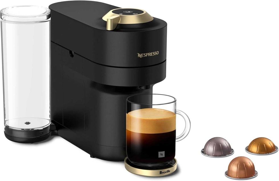 La machine Nespresso Vertuo Pop+ Deluxe de Breville affich\u00e9e \u00e0 99 $ sur Amazon Canada.