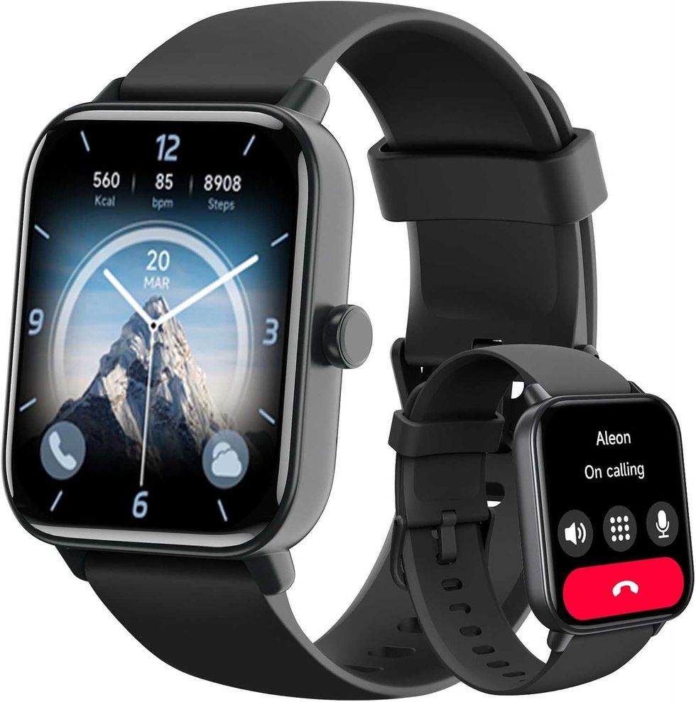 La montre intelligente Konitee noire sur Amazon.