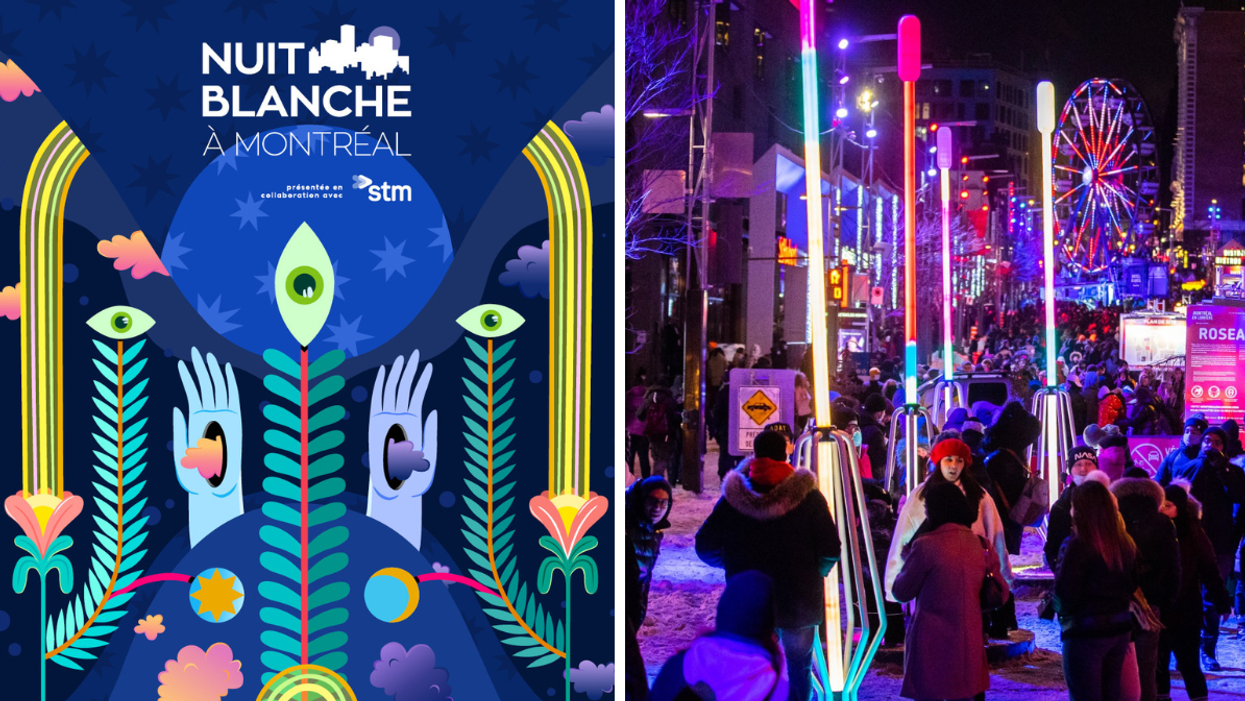 La Nuit blanche débarque à Montréal avec plus de 100 activités gratuites