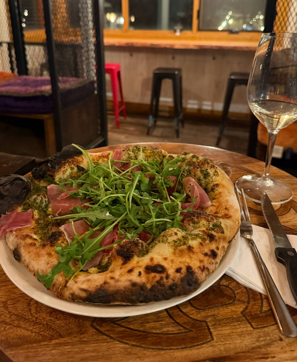 La pizza du Biscotti & Cie.