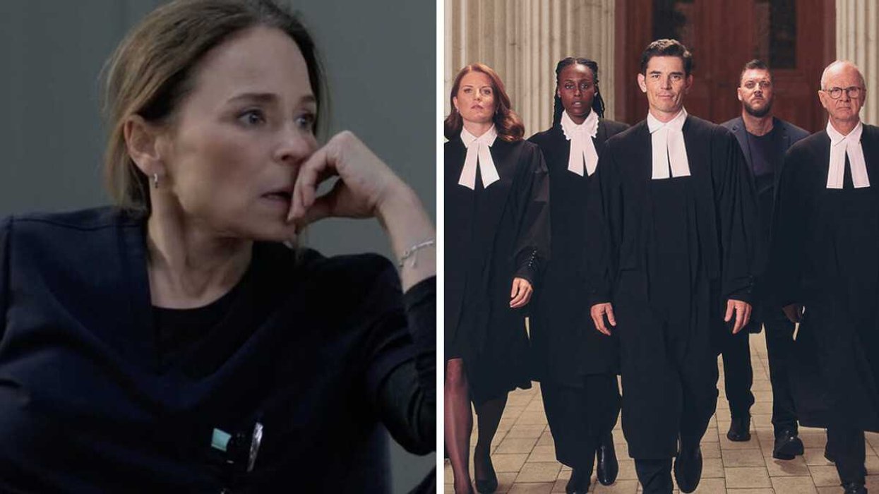 La saison 4 de STAT sur ICI Télé. Droite : La saison 4 d'Indéfendable sur TVA.