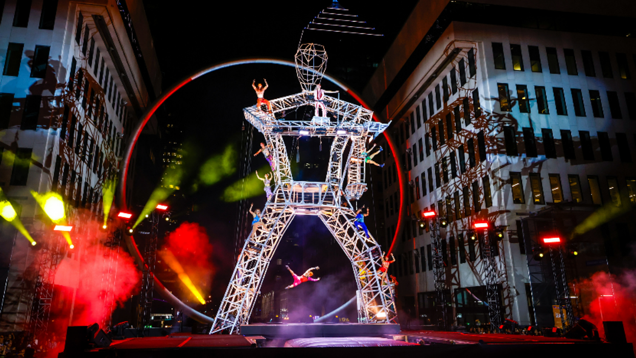 La structure géante de Complètement Cirque.