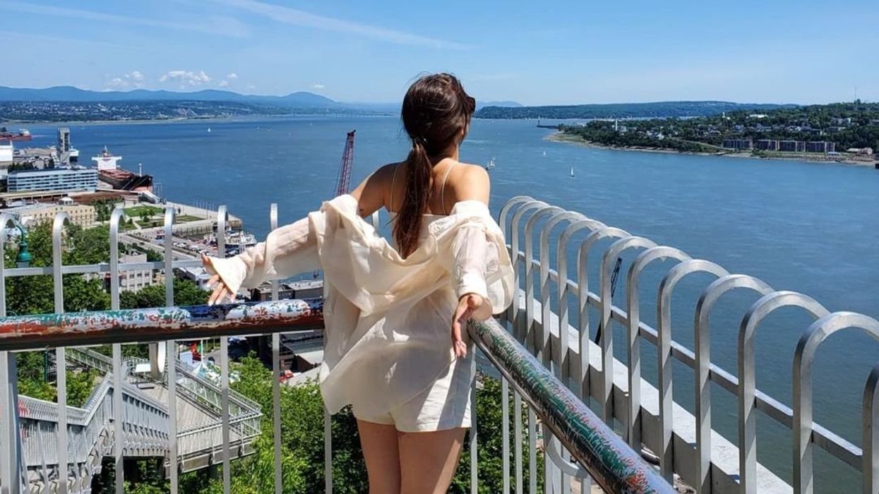 La terrasse Dufferin dans le Vieux-Québec.