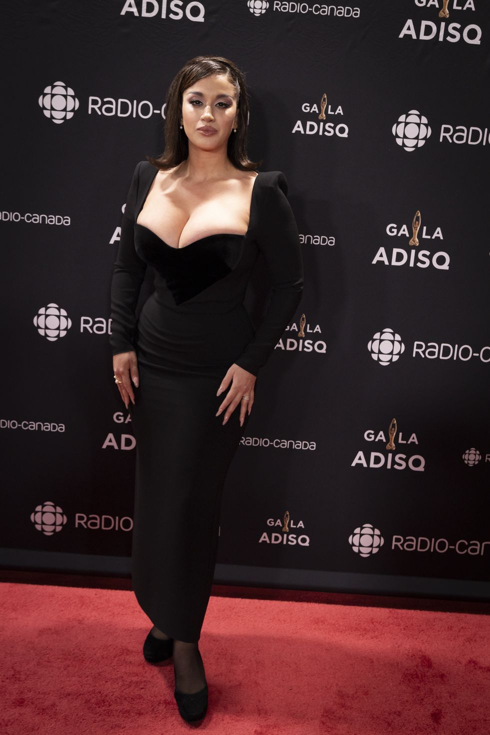 La Zarra au gala de l'ADISQ 2023.