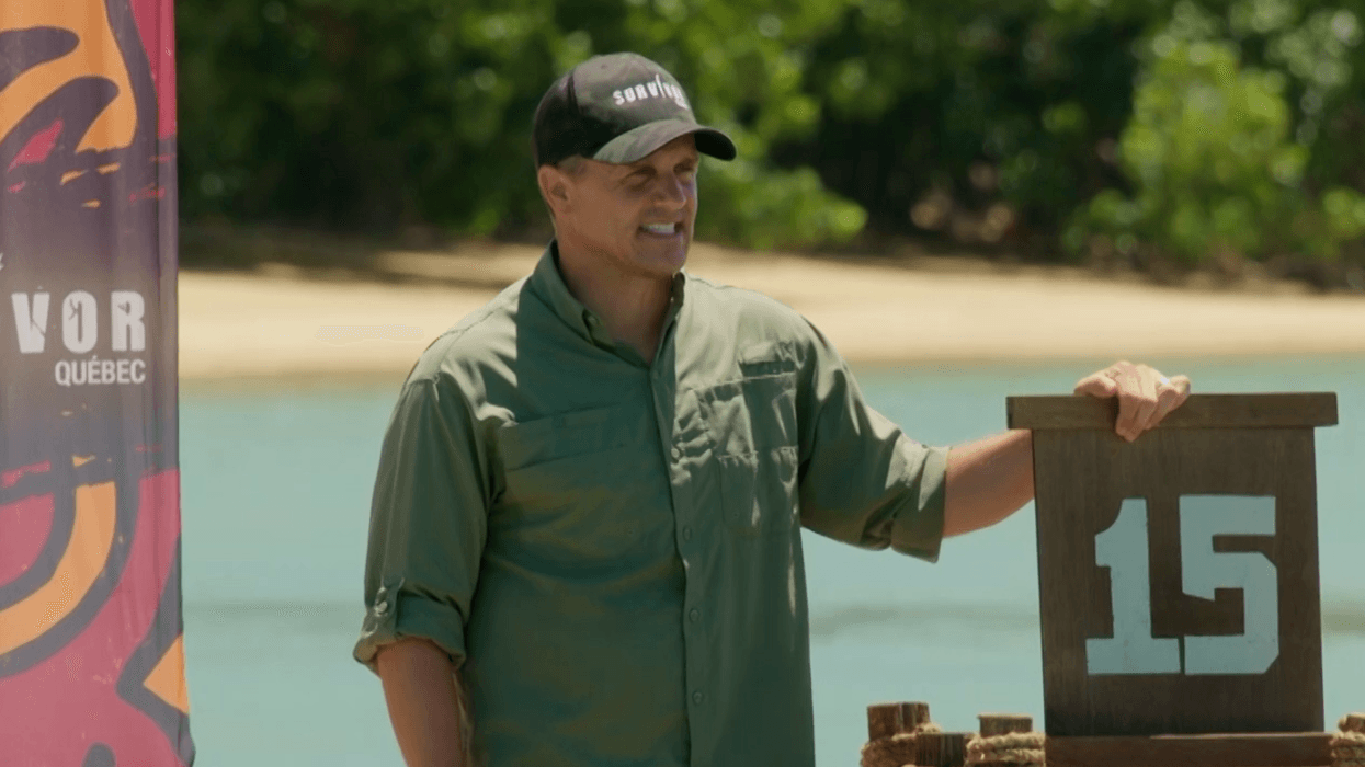 L’animateur de Survivor Québec, Patrice Bélanger.