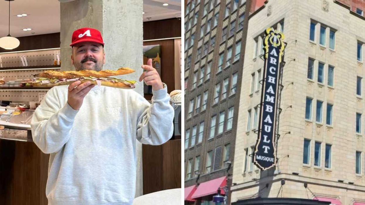 Laurent Dagenais. Droite : Le Archambault de Montréal.