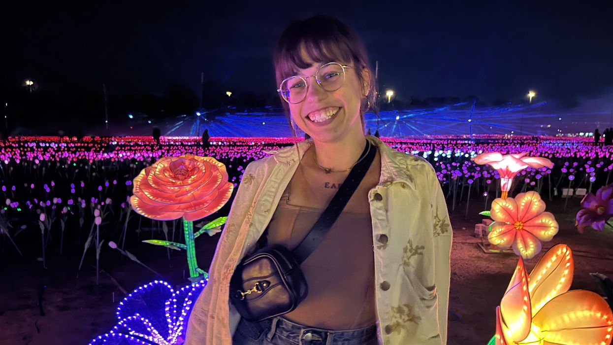 Laurie à la Symphonie des Fleurs à Terrebonne.