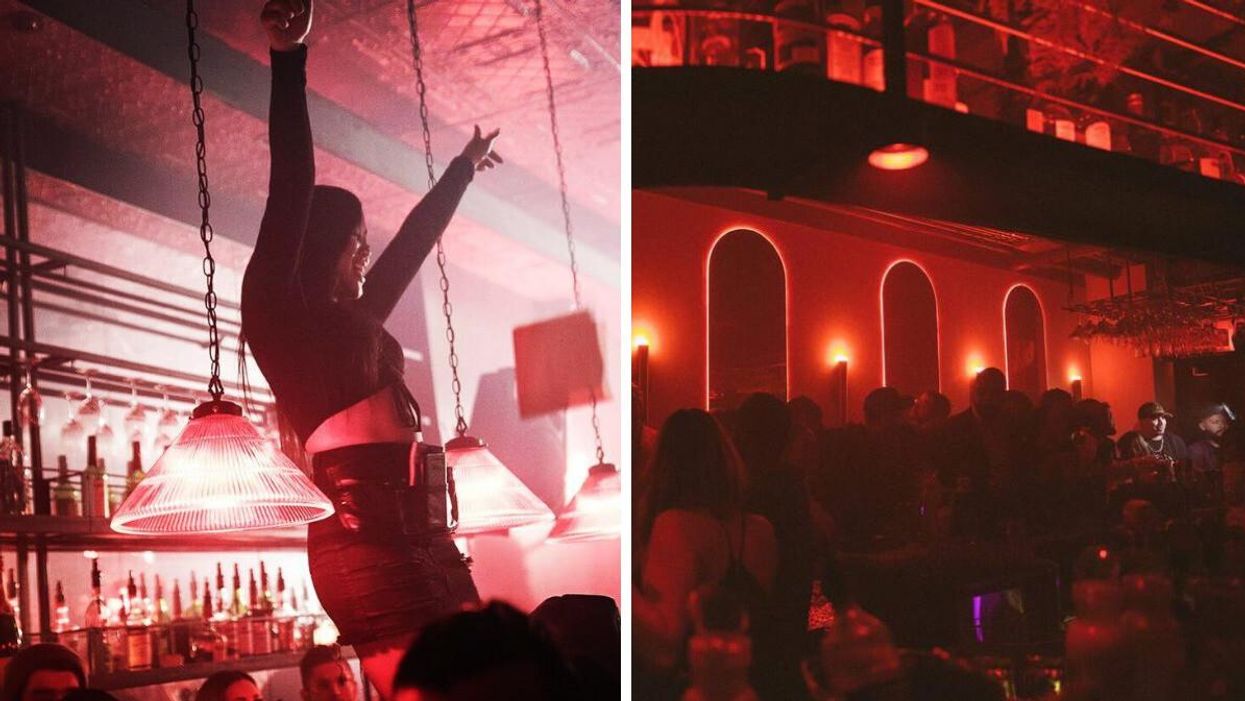 Le bar La Porte Rouge qui est devenu le JackRouge à Montréal.