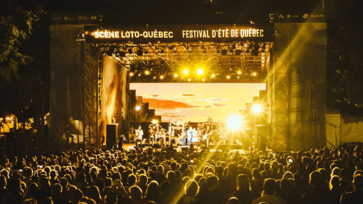 Le Festival d'été de Québec.