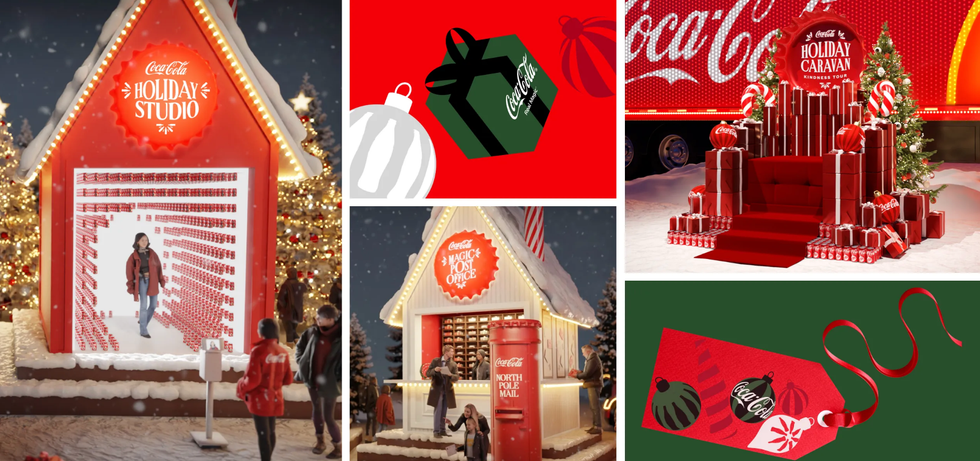 Le Holiday Studio de Coca-Cola.
