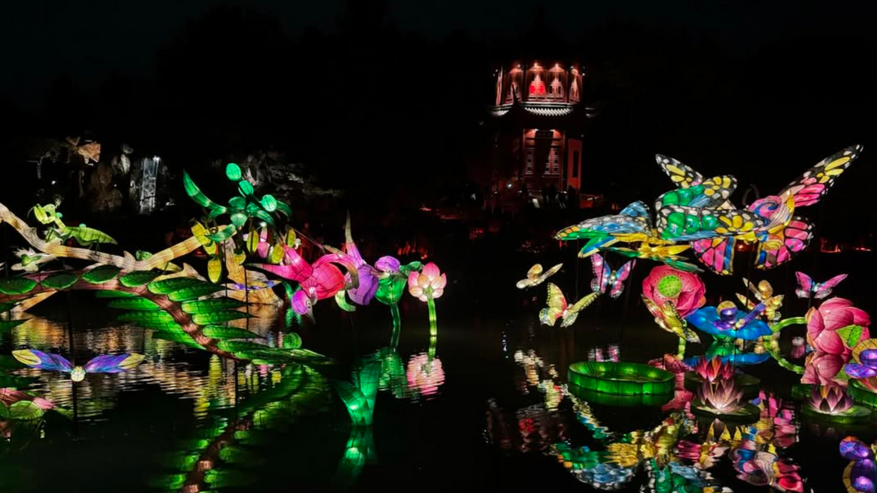 Le Jardins de lumière de Montréal.