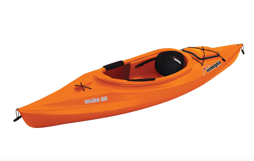 Le kayak Sun Dolphin Aruba, 10 pi vendu au Canadian Tire.