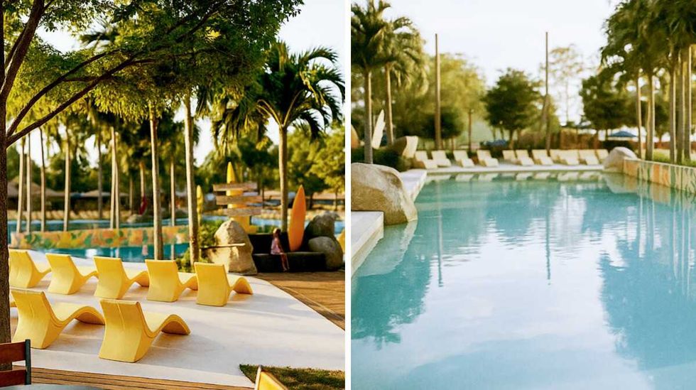 Le Lagon Tropical au Super Aqua Club.