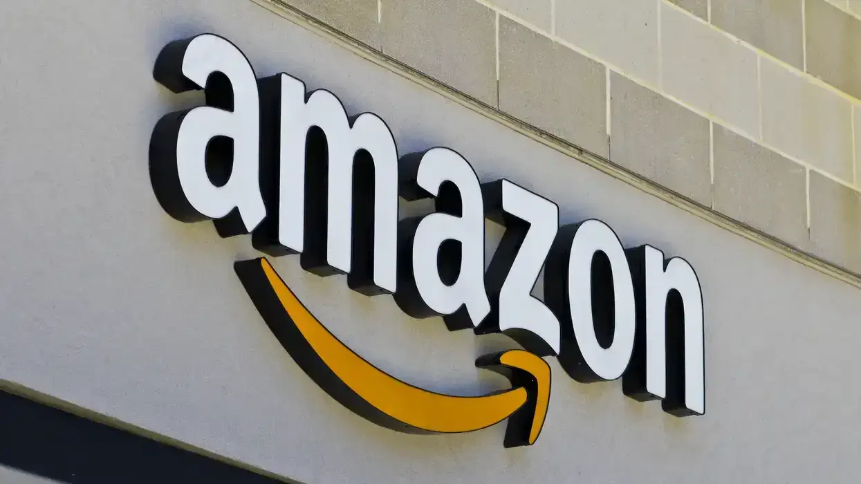 Le logo d'Amazon.